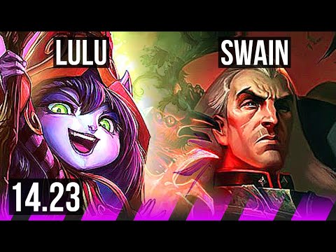 LULU & Ashe vs SWAIN & Caitlyn (SUP) | KR Diamond | 14.23