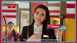 Colgate Active Salt - Samantha Akkineni shares upp