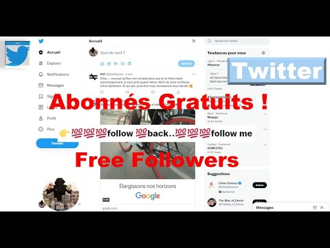 How to get free followers on Twitter?