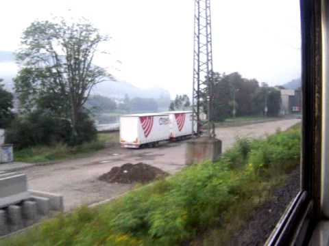Odjezd vlakem R 619 Chomutovka ze stanice Ústí nad Labem hl.n.