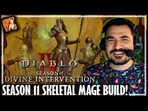 KRIPP'S SKELETON MAGES! MAX CHILL IN S11! - Diablo 4