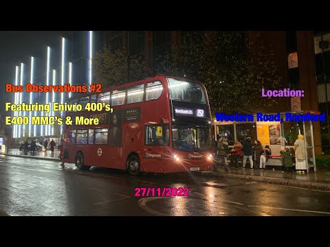 Bus Observations #2: Romford