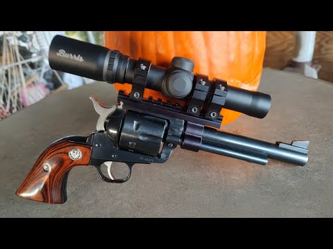 Burris scope on .41 Mag Blackhawk 