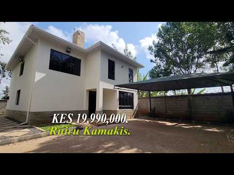 4 Bedroom Maisonette For Sale in Kamakis, Ruiru video image