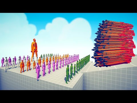 100x TITAN COLOR PACK + GIANT vs DUO GODS - Totally Accurate Battle Simulator TABS