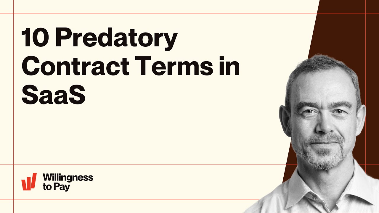 10 Predatory Contract Terms in SaaS