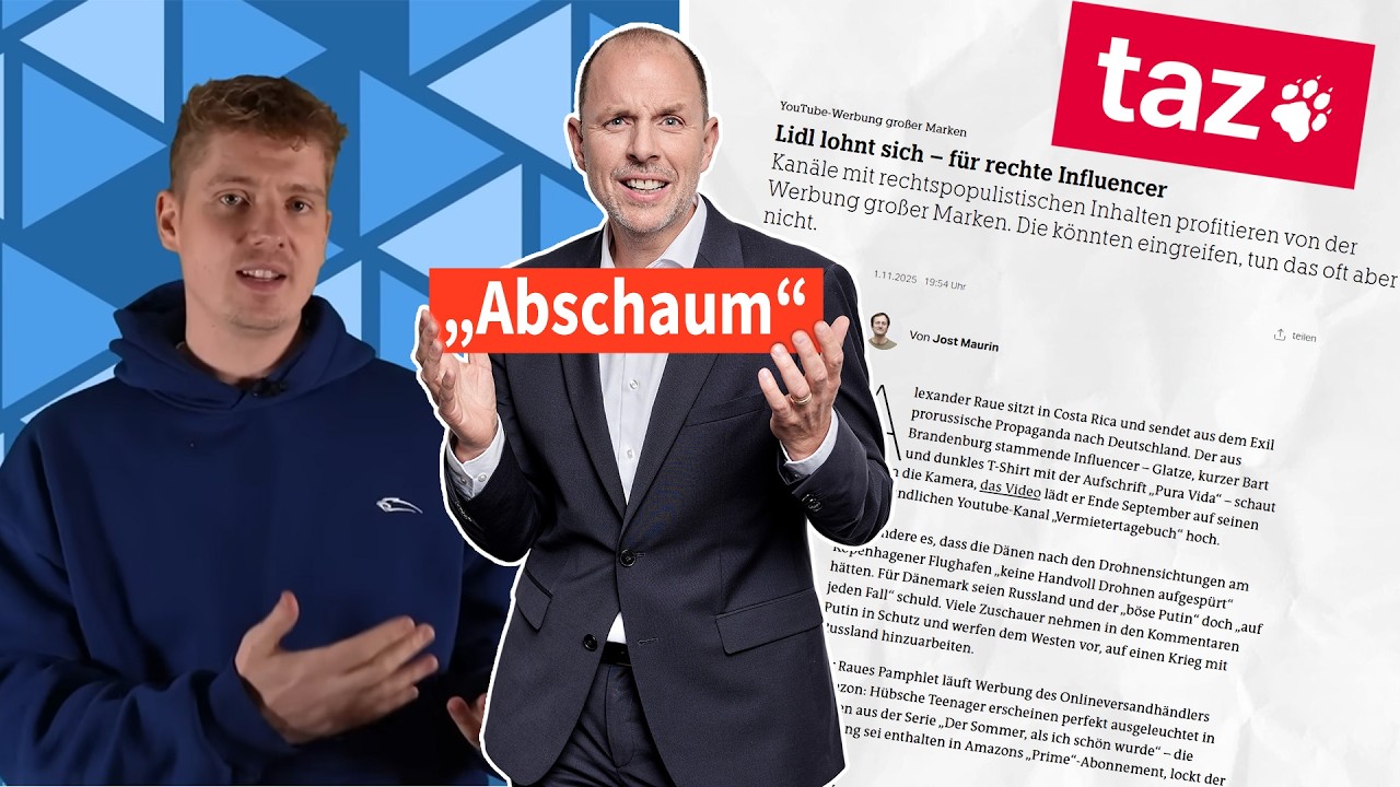 „Menschlicher Abschaum“ – KuchenTV beleidigt taz-Journalisten | Anwalt Christian Solmecke