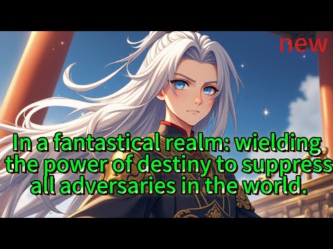In a fantastical realm: wielding the power of destiny to suppress all adversaries in the world.