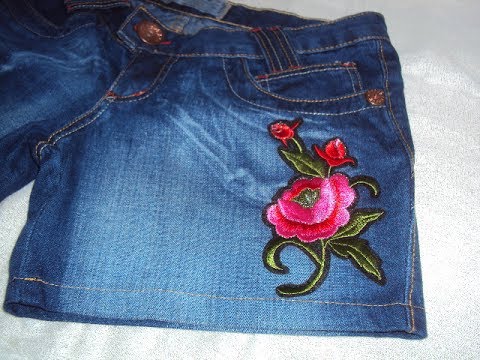 Como aplicar patches bordados termocolantes passo a passo