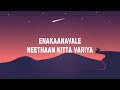 Aval (Lyrics) - Santhosh Narayanan | Enakaanavale neethaan kitta variya