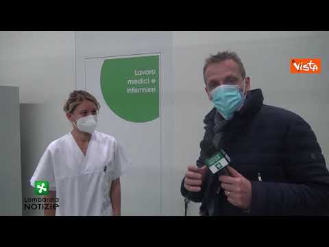 Viaggio nel reparto di terapia intensiva dell’ospedale in Fiera a Milano