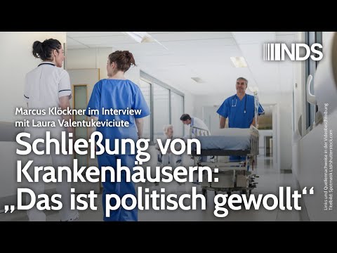 Schließung von Krankenhäusern: „Das ist politisch gewollt“; Laura Valentukeviciute Interview | NDS