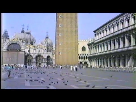 VENICE, ITALY 1984  Grand Canal / St. Mark's Square