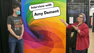 Interview with Amy Dement at the Dallas Quilt Show 2024