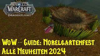 WoW-Guide: Nobelgartenfest 2024 - Alle Neuheiten - Haustier, Reittier, Transmog und ein Spielzeug