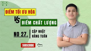 Điểm tối ưu hoá có liên quan đến điểm chất lượng không?