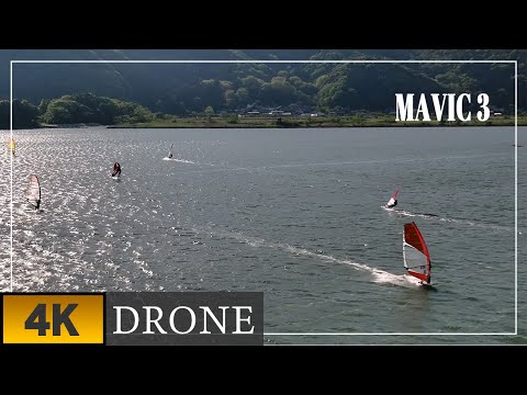 【由良川ウインドサーフィン2022年5月5日No2】MAVIC3ドローン空撮4K