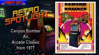 Canyon Bomber - A Rare Arcade Classic (Atari, 1977)
