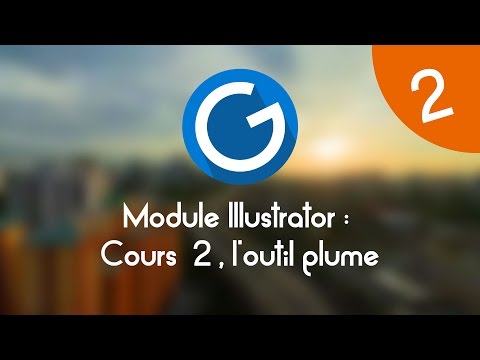 Formation IMM Module Illustrator Cours tuto 2 l outil plume