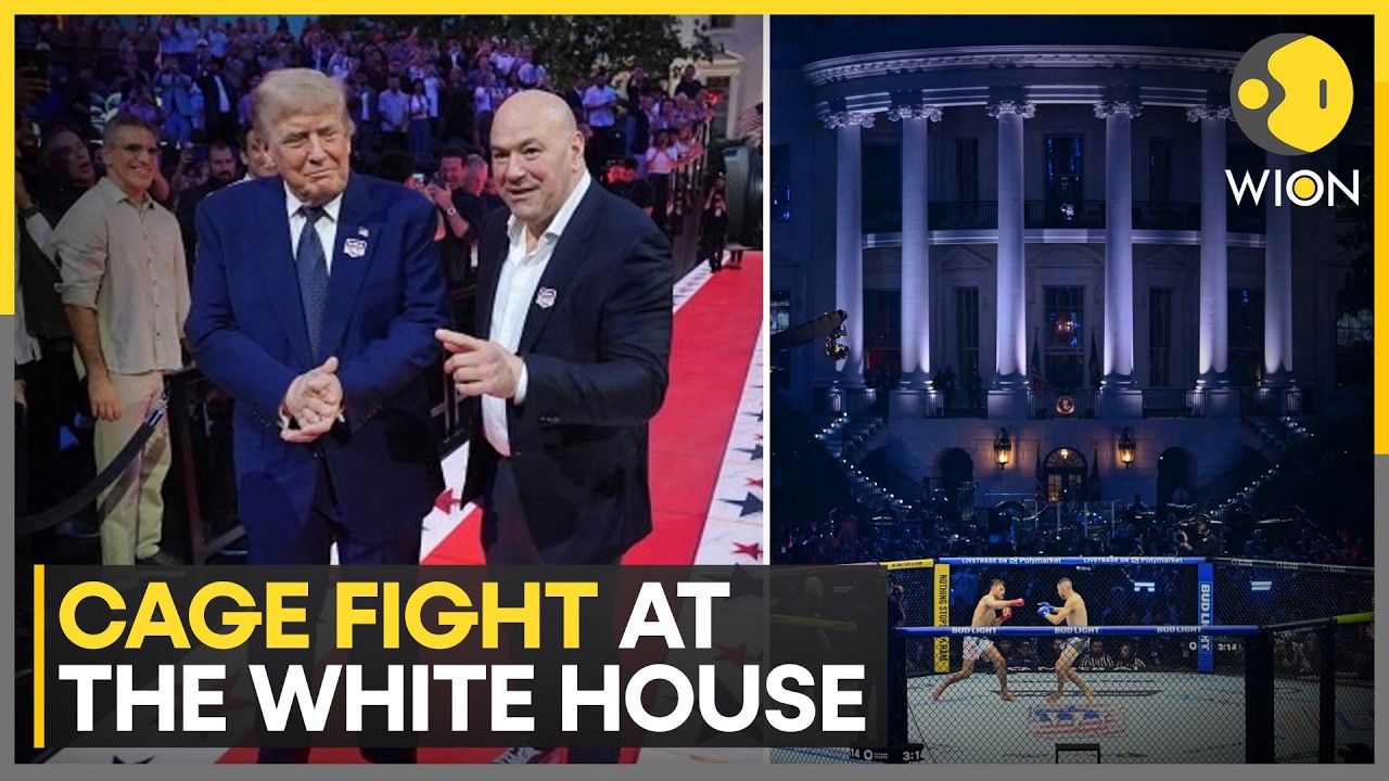 Donald Trump Hosts UFC Freedom 250 At White House On 80th Birthday | WION News