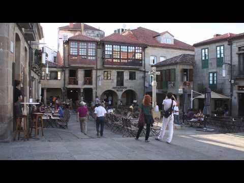 The Plazas of Pontevedra, Spain