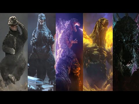 1 Second from every Godzilla Movie