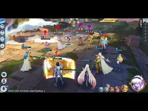 Saint Seiya Awakening - Pisces Aphrodite + Daidalos  Vs Milo dan kawan2