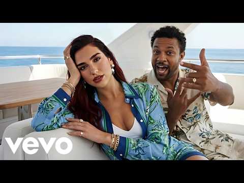 Dua Lipa x Shaggy - Electric Island Nights (Lyrical Music Video)