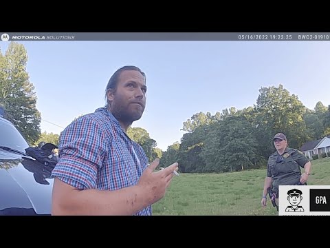 MAN TRIES TO TRICK POLICE INTO BELIEVING HE'S A WOMAN!