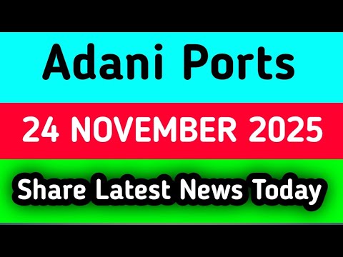 adani ports share news today | adani ports share news | adani ports share latest news today