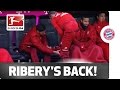 Wardrobe Malfunction - Ribery's Pants Keep Teammates Amused... Yet Again!