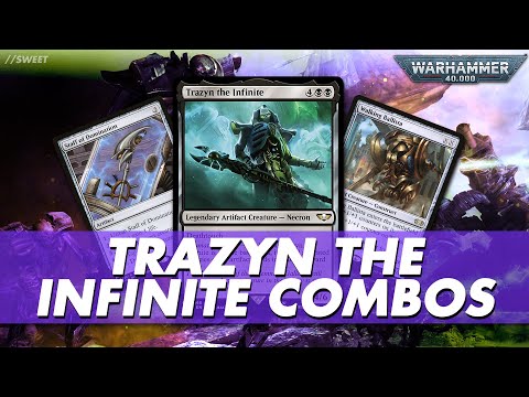Trazyn the Infinite - 40k Commander Deck Tech #magicthegathering #warhammer40k