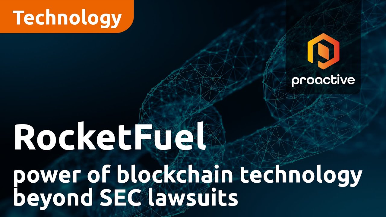 RocketFuel CEO shares the power of blockchain technology beyond SEC lawsuits on crypto exchanges
