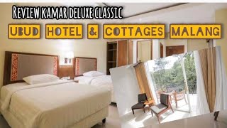 Review Ubud Hotel & Cottages Malang Kamarnya Luas Ada Balkon Cuma 400 Ribu Saja