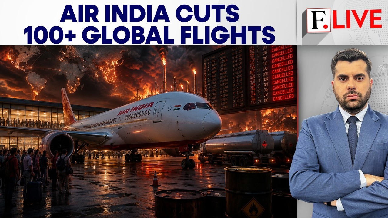 Air India Proposes to Cancel International Flights Amid Global Fuel Crisis | Firstpost Live | N18G