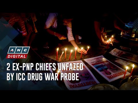 2 ex-PNP chiefs unfazed by ICC drug war probe