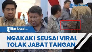 NGAKAK! Menteri Ara Beri Respons VIDEO VIRAL Tolak Jabat Tangan Hashim Djojohadikusumo