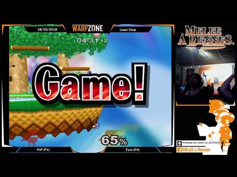Warpzone Melee - PaF (Fox, Falco) Vs. Fura (Falco, Rondoudou) - Losers Final
