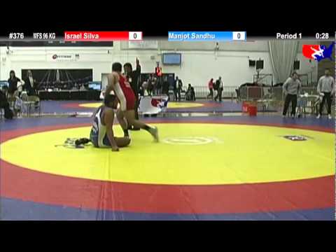 Schultz MFS 96 KG Cons. Round 1: Israel Silva (Mexico) vs. Manjot Sandhu (Canada)