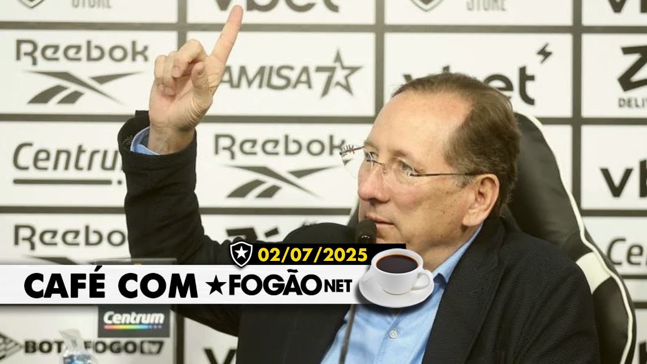 LIVE CAFÉ COM FOGÃONET | Botafogo tem nomes especulados para técnico; John Textor virá mais ao Brasil LIVE CAFÉ COM FOGÃONET | Botafogo tem nomes especulados para técnico; John Textor virá mais ao Brasil