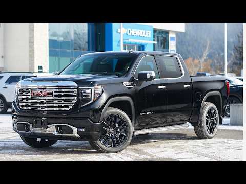 2026 GMC Sierra 1500 Crew Cab Short Box 4-Wheel Drive Denali in Black for sale at Salmon Arm Chevrolet Buick GMC in Salmon Arm, BC