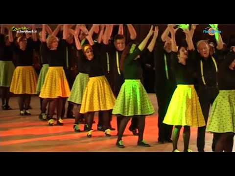 Swinging-Taps Paare-Formation "Swing In" - Schwebach Ball 2016