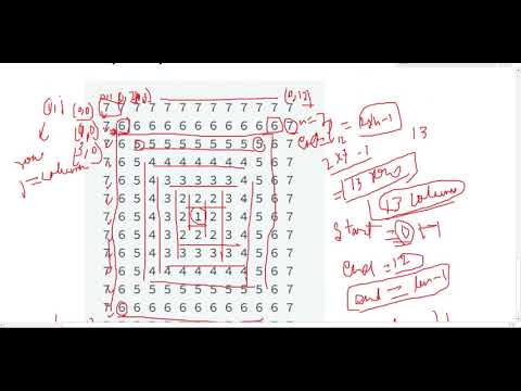 Printing Pattern Using Loops Hackerrank Competitive Coding C Programming