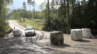 preview picture of video 'Svenssons Aktiviteter - Esab Rallyt del av ss3 & ss4 Hägghemmet Mosshult 16/6 -12'