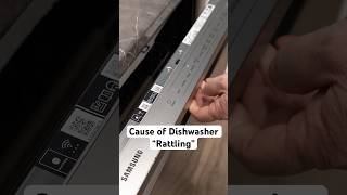 Common Cause of Dishwasher Rattling Noise - What Part Is Responsible?