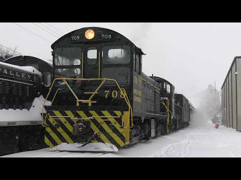 Whitewater Winter Wonderland | Plowing Snow on the Whitewater Valley Railroad