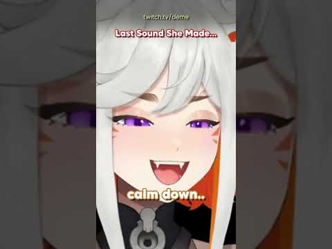 The Last Sound She Made... 🚂 #vtuber #deme #twitch