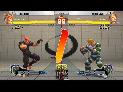 R34p3kid vs AB Joe Love - Super Street Fighter IV AE 2012 (Texas Bar Fights Round XIV)