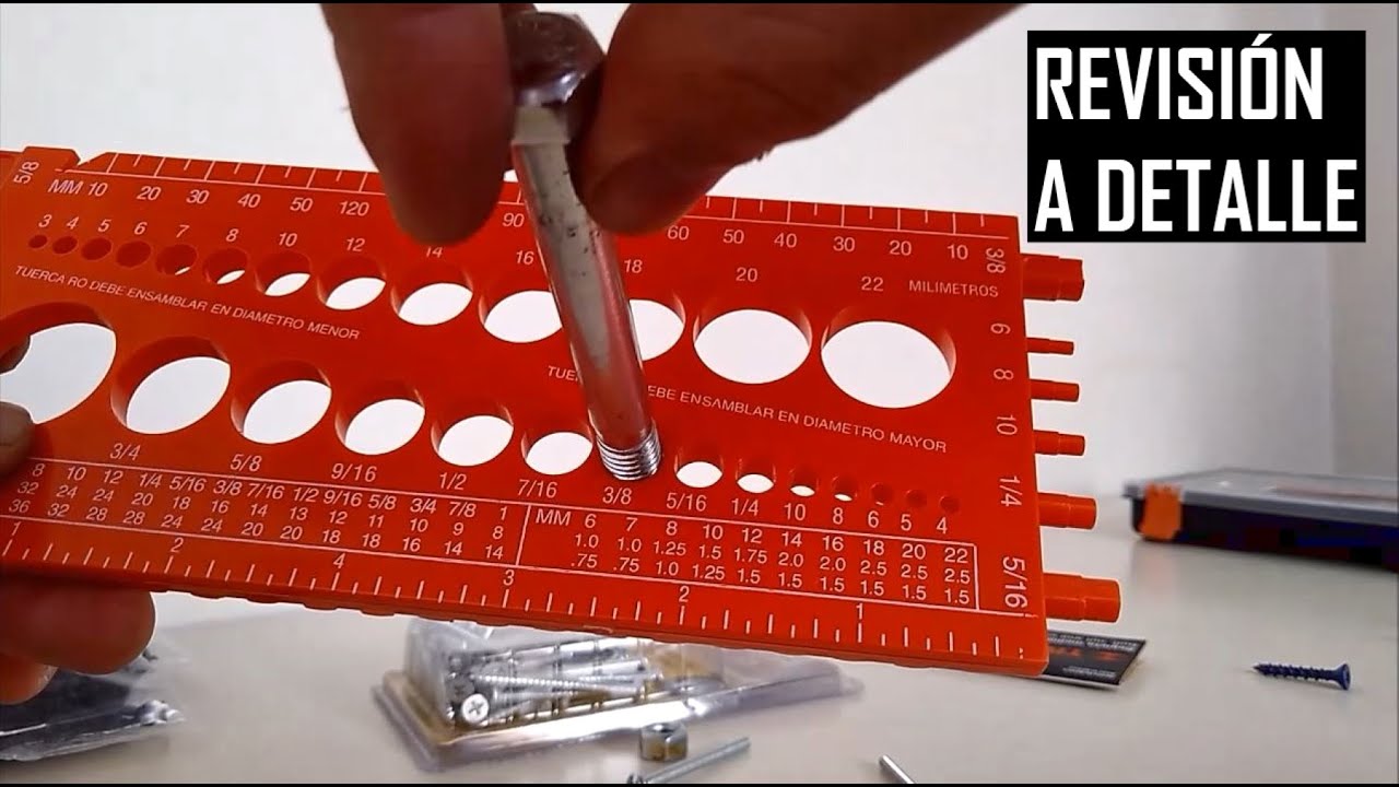 SCREW AND NUT MEASURING RULER | TRUPER