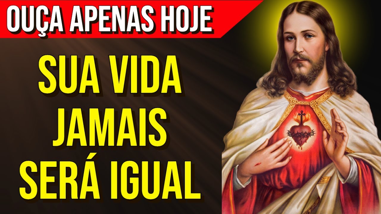 A MAIS PODEROSA ORAÇÃO AO SAGRADO CORAÇÃO DE JESUS PARA OUVIR DORMINDO